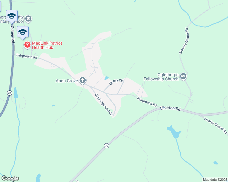 map of restaurants, bars, coffee shops, grocery stores, and more near 22 Cherry Circle in Lexington