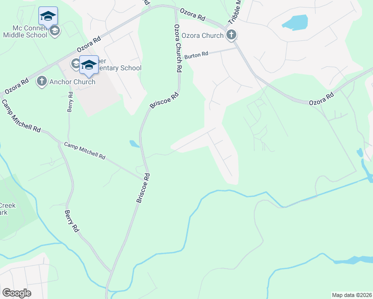 map of restaurants, bars, coffee shops, grocery stores, and more near 691 Templeton Drive in Loganville