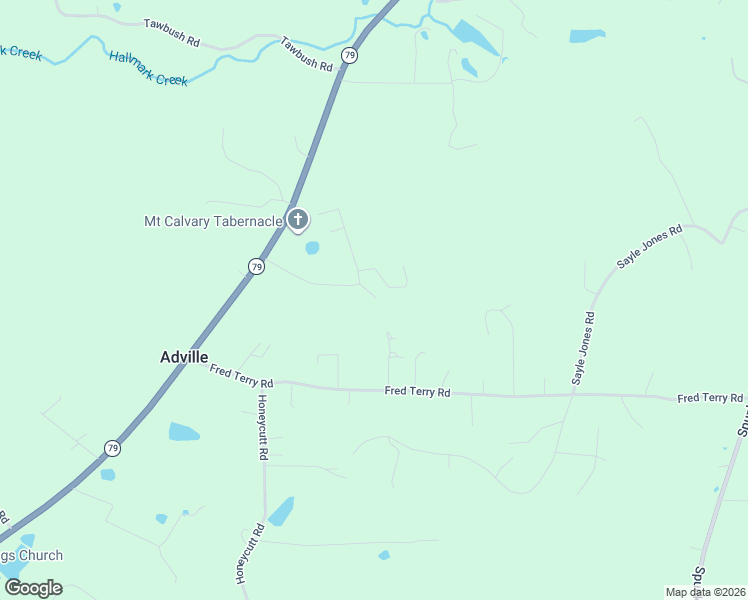 map of restaurants, bars, coffee shops, grocery stores, and more near 248 George Headly Road in Locust Fork