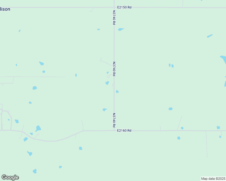 map of restaurants, bars, coffee shops, grocery stores, and more near 2575-3007 N3740 Road in Calera