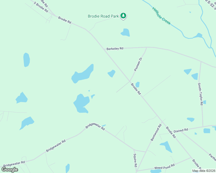 map of restaurants, bars, coffee shops, grocery stores, and more near 1020 Brodie Road in Lexington County