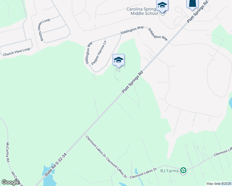 map of restaurants, bars, coffee shops, grocery stores, and more near 3016 Platt Springs Road in Lexington