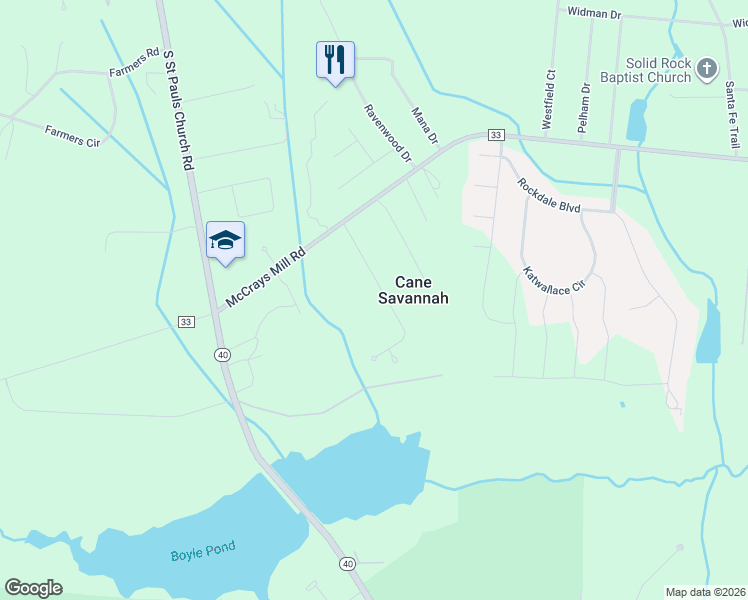 map of restaurants, bars, coffee shops, grocery stores, and more near 1070 Island Drive in Sumter