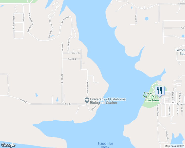 map of restaurants, bars, coffee shops, grocery stores, and more near 15306 Chigger Lane in Kingston