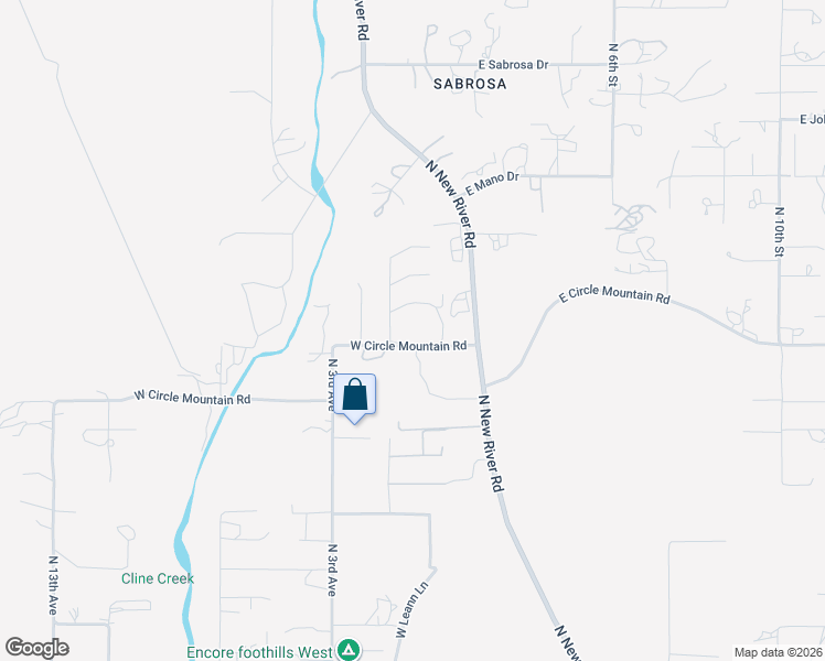 map of restaurants, bars, coffee shops, grocery stores, and more near 112 West Circle Mountain Road in New River