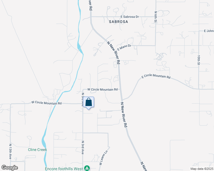 map of restaurants, bars, coffee shops, grocery stores, and more near 12 West Circle Mountain Road in New River