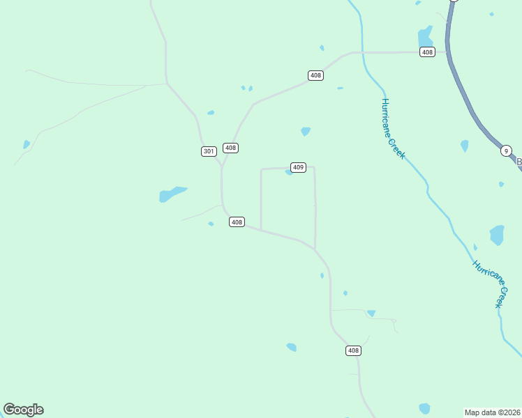 map of restaurants, bars, coffee shops, grocery stores, and more near County Road 409 in Calhoun County