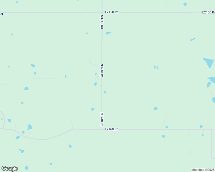 map of restaurants, bars, coffee shops, grocery stores, and more near 2575 N3740 Road in Calera