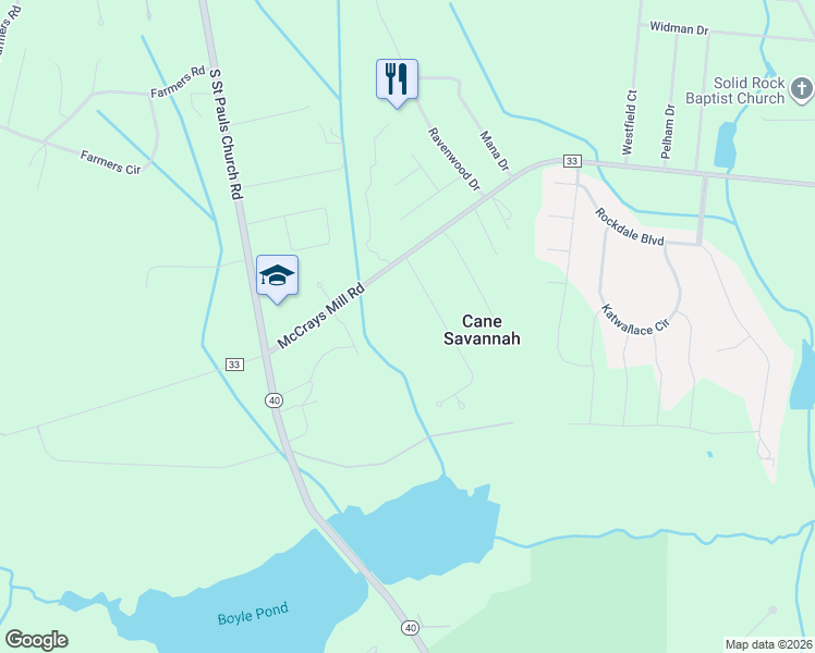 map of restaurants, bars, coffee shops, grocery stores, and more near 1070 Island Drive in Sumter