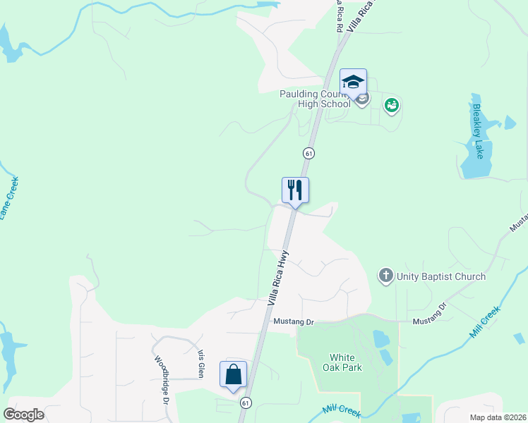 map of restaurants, bars, coffee shops, grocery stores, and more near 680 Aiken Drive in Dallas