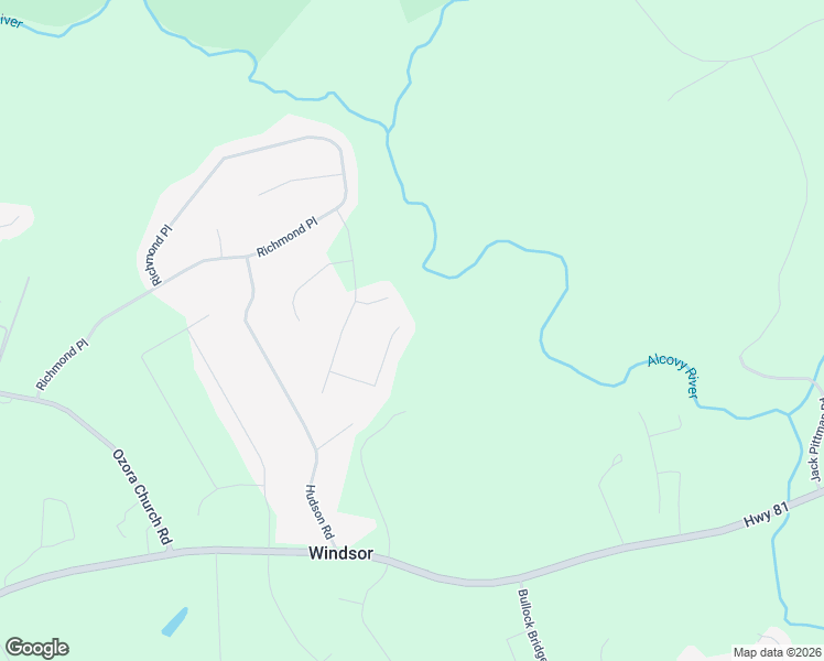 map of restaurants, bars, coffee shops, grocery stores, and more near 1653 Richmond Meadow Court in Loganville