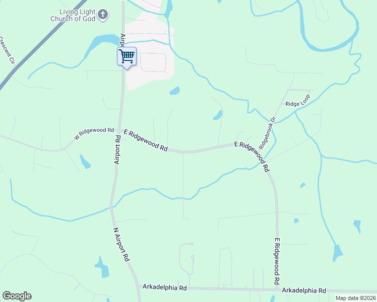map of restaurants, bars, coffee shops, grocery stores, and more near 812 East Ridgewood Road in Jasper
