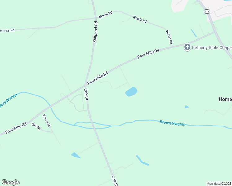 map of restaurants, bars, coffee shops, grocery stores, and more near 1330 4 Mile Road in Conway