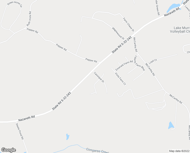 map of restaurants, bars, coffee shops, grocery stores, and more near 107 Cassique Drive in Lexington