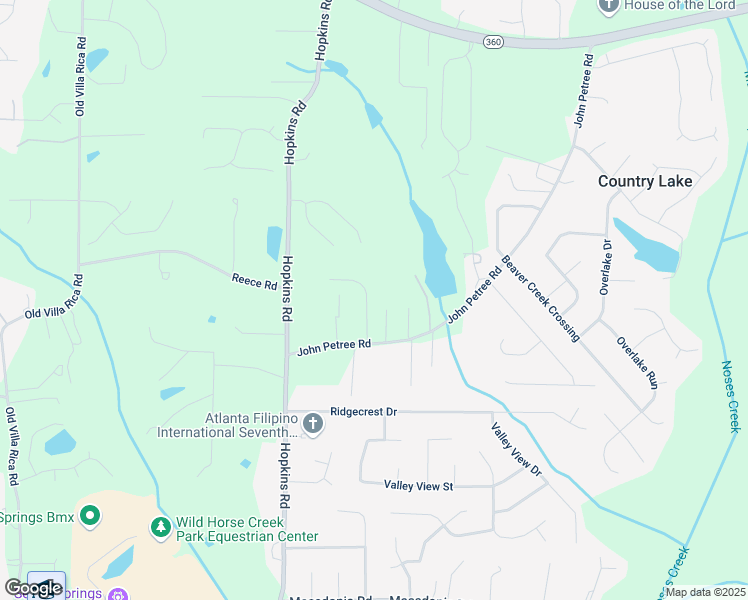 map of restaurants, bars, coffee shops, grocery stores, and more near 2735 Adams Landing Way in Powder Springs