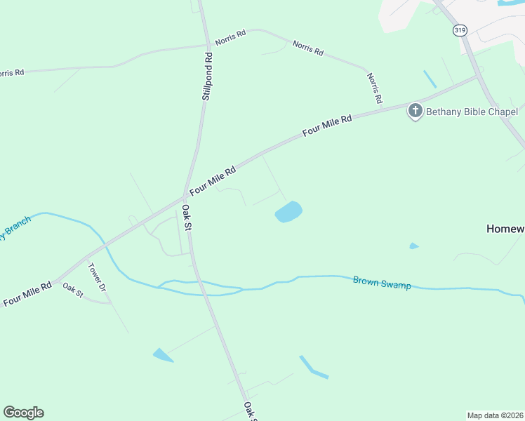 map of restaurants, bars, coffee shops, grocery stores, and more near 1310 4 Mile Road in Conway