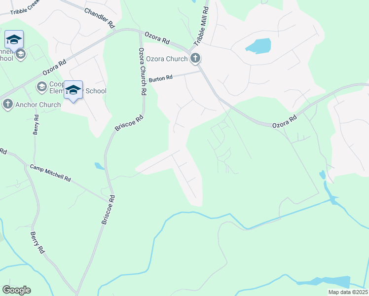 map of restaurants, bars, coffee shops, grocery stores, and more near 781 Templeton Drive in Loganville