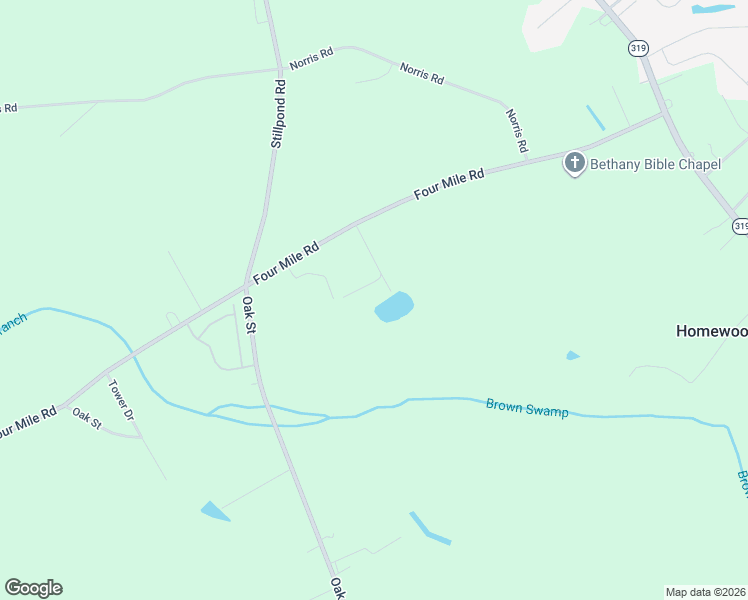 map of restaurants, bars, coffee shops, grocery stores, and more near 1310 4 Mile Road in Conway