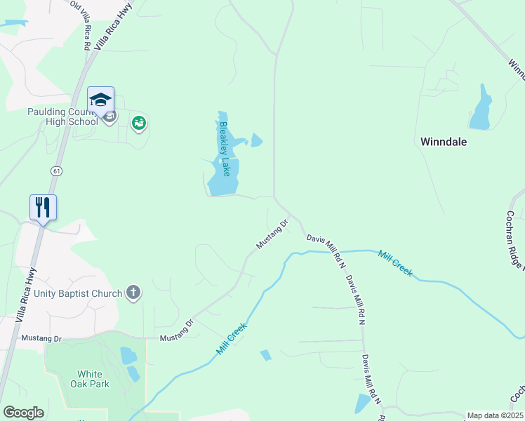 map of restaurants, bars, coffee shops, grocery stores, and more near 80 Bent Creek Place in Dallas