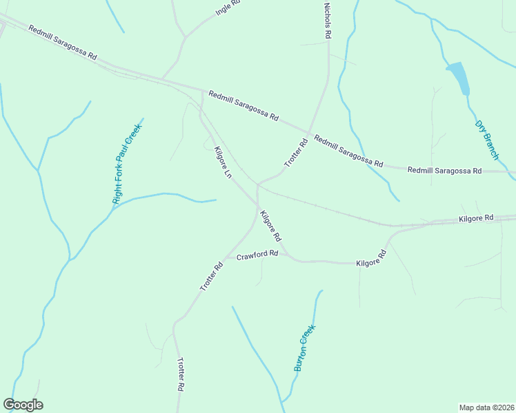 map of restaurants, bars, coffee shops, grocery stores, and more near 1480 Kilgore Road in Jasper