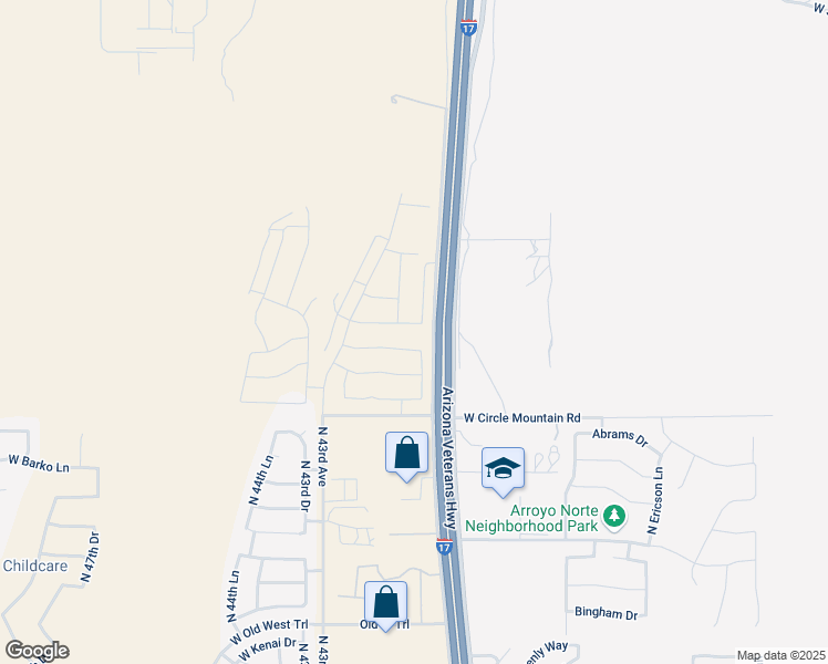 map of restaurants, bars, coffee shops, grocery stores, and more near 4132 West Bradshaw Creek Lane in New River