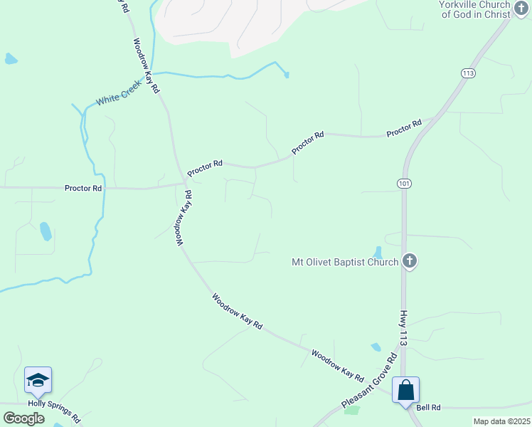 map of restaurants, bars, coffee shops, grocery stores, and more near 116 Country Farms Way in Rockmart