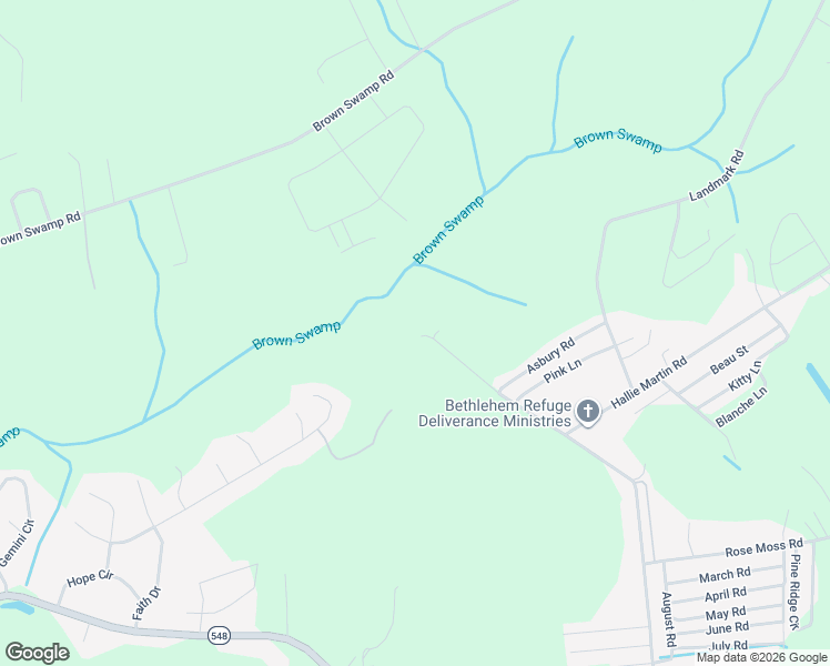 map of restaurants, bars, coffee shops, grocery stores, and more near 4210 Wayside Road in Conway