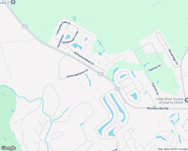 map of restaurants, bars, coffee shops, grocery stores, and more near 2970 Little River Road in Little River