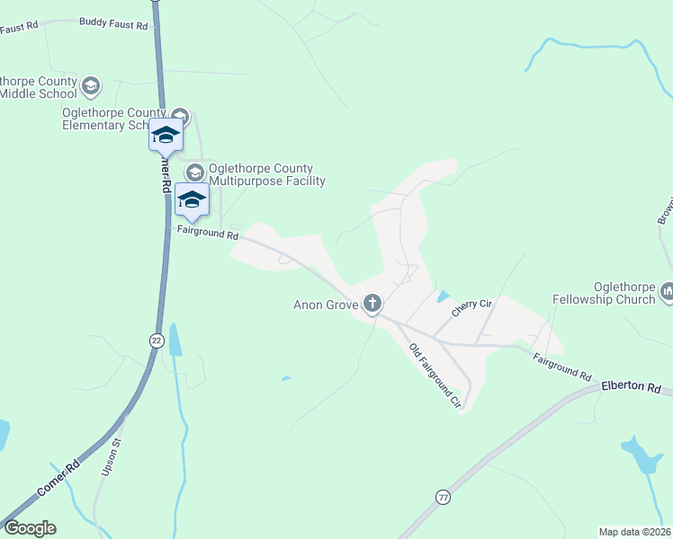 map of restaurants, bars, coffee shops, grocery stores, and more near 101 Fairground Road in Lexington