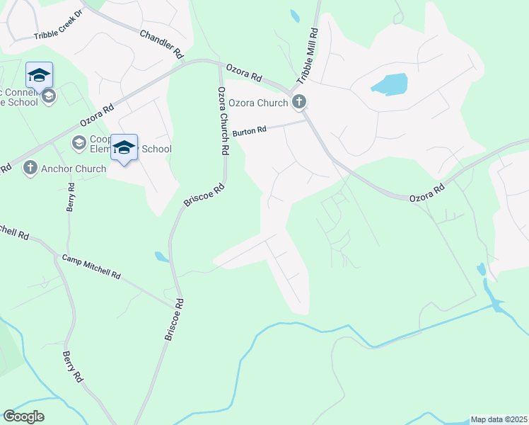 map of restaurants, bars, coffee shops, grocery stores, and more near 818 Burton Ridge Drive in Loganville
