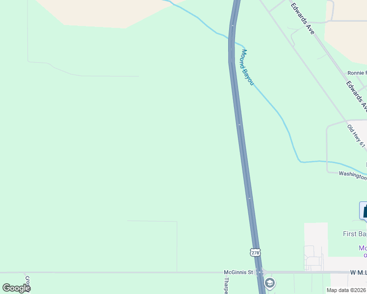 map of restaurants, bars, coffee shops, grocery stores, and more near in Mound Bayou