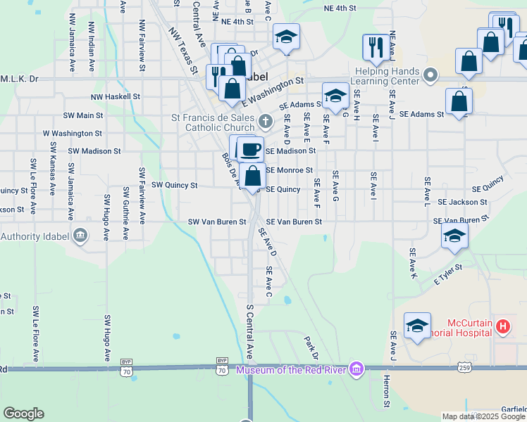 612 South Central Avenue, Idabel OK - Walk Score