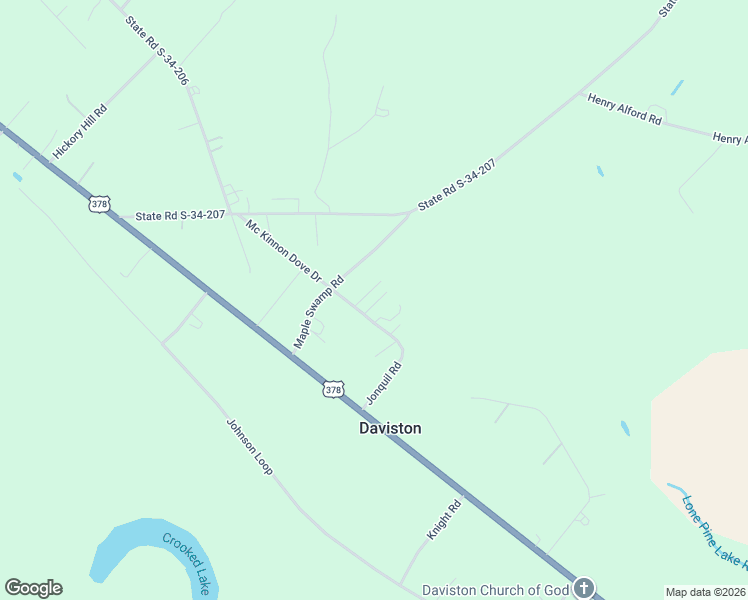 map of restaurants, bars, coffee shops, grocery stores, and more near 2105 McKinnon Dove Road in Brittons Neck