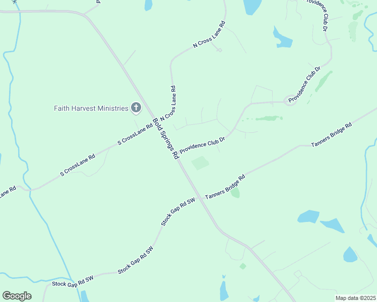 map of restaurants, bars, coffee shops, grocery stores, and more near 121 Providence Club Drive in Monroe