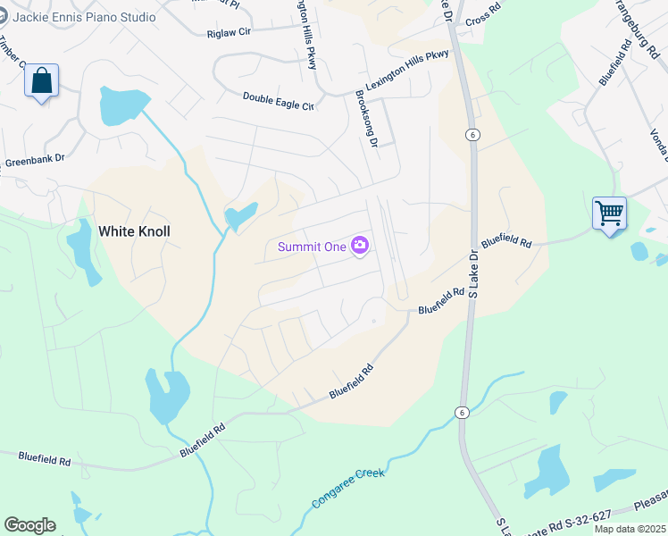map of restaurants, bars, coffee shops, grocery stores, and more near 946 Tanreall Drive in Lexington