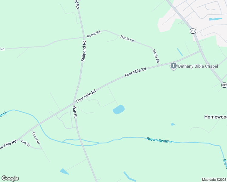 map of restaurants, bars, coffee shops, grocery stores, and more near 1400 4 Mile Road in Conway