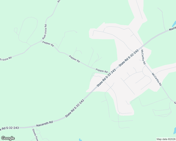 map of restaurants, bars, coffee shops, grocery stores, and more near 2235 Pepper Road in Lexington