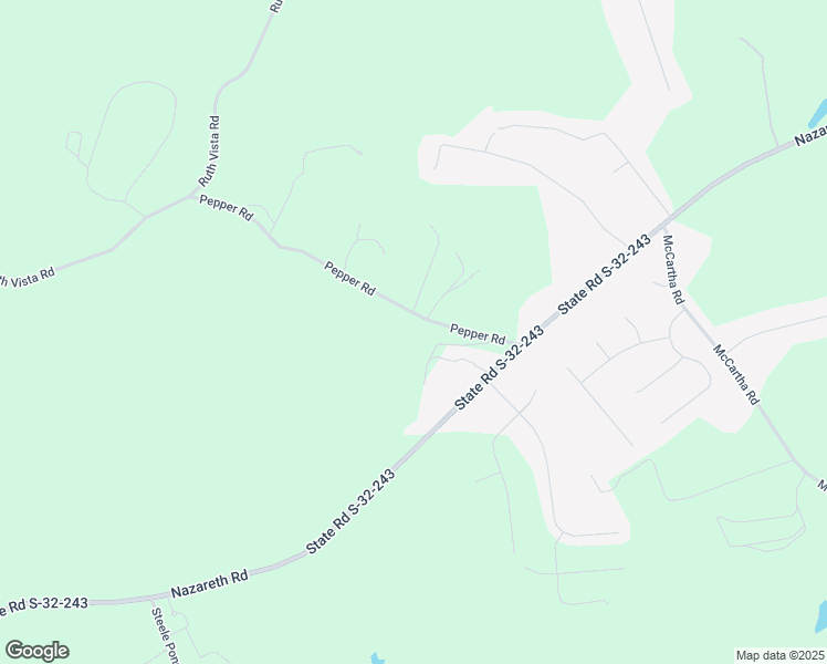 map of restaurants, bars, coffee shops, grocery stores, and more near 2249 Pepper Road in Lexington