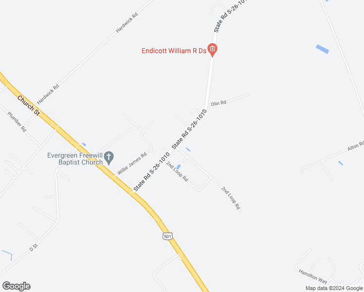 map of restaurants, bars, coffee shops, grocery stores, and more near 290 State Road S-26-1010 in Conway