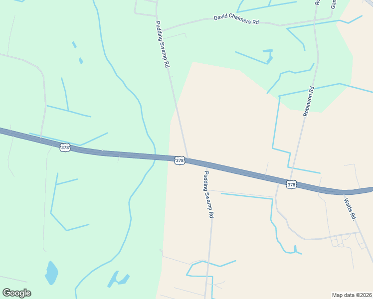 map of restaurants, bars, coffee shops, grocery stores, and more near 4539 Puddin Swamp Road in Turbeville