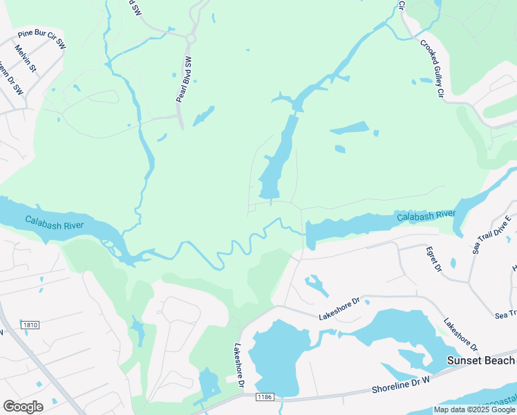 map of restaurants, bars, coffee shops, grocery stores, and more near 1514 Pearl Boulevard Southwest in Sunset Beach