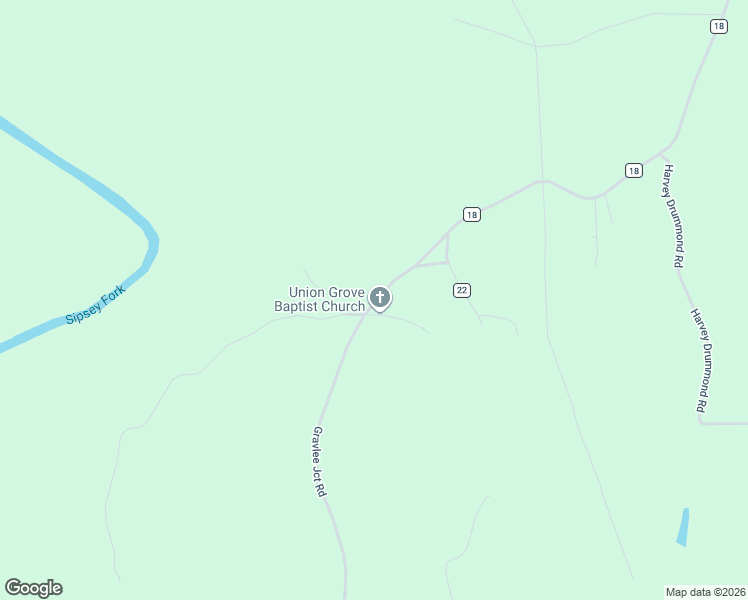 map of restaurants, bars, coffee shops, grocery stores, and more near Leacil Dooley Rd in Walker