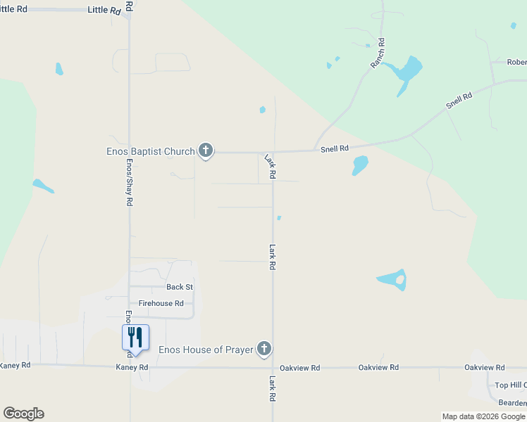 map of restaurants, bars, coffee shops, grocery stores, and more near 4437 Lark Road in Kingston