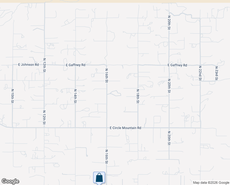 map of restaurants, bars, coffee shops, grocery stores, and more near 44715 North 16th Street in Phoenix