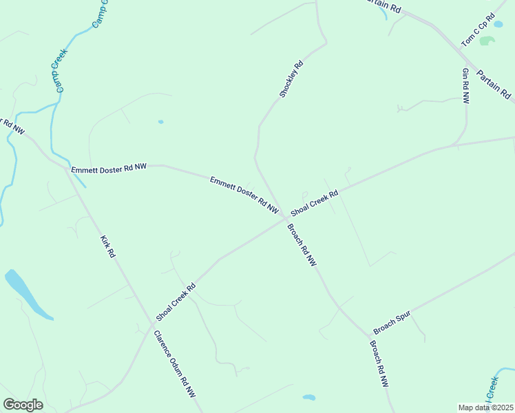 map of restaurants, bars, coffee shops, grocery stores, and more near 2319 Emmett Doster Road Northwest in Monroe