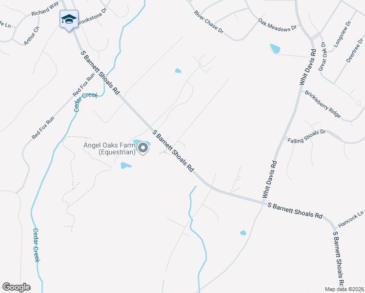 map of restaurants, bars, coffee shops, grocery stores, and more near 100 Williamsburg Lane in Athens