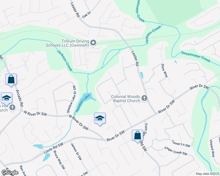 map of restaurants, bars, coffee shops, grocery stores, and more near 262 Somerset Court in Lawrenceville