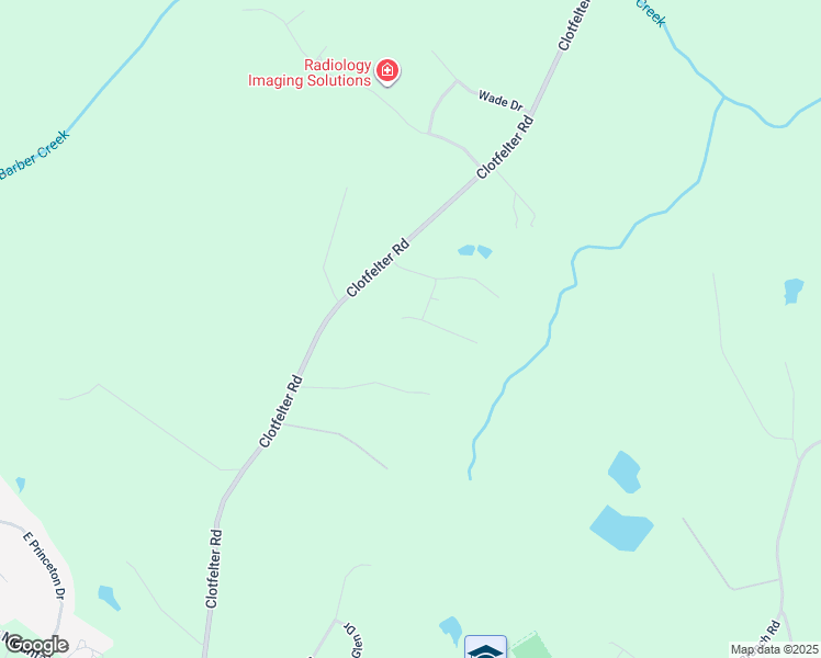 map of restaurants, bars, coffee shops, grocery stores, and more near 1246 Highpoint Lane in Bogart