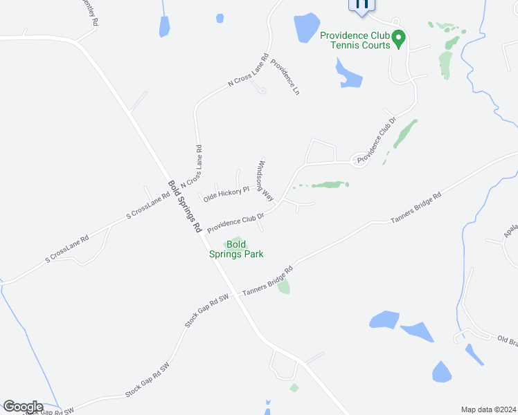 map of restaurants, bars, coffee shops, grocery stores, and more near 200 Providence Club Drive in Monroe