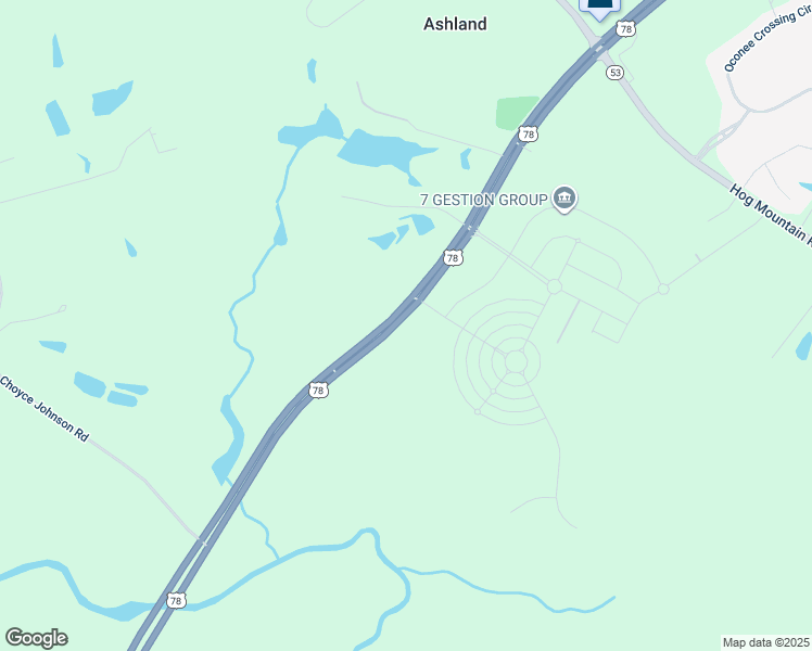 map of restaurants, bars, coffee shops, grocery stores, and more near 4901 Monroe Highway in Statham